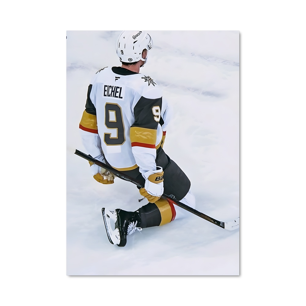 Poster La Glissade de Jack – affiche Hockey sur glace
